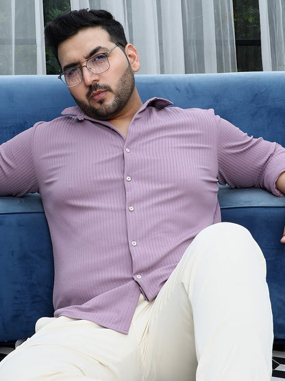 Stripe-Creased Shirt