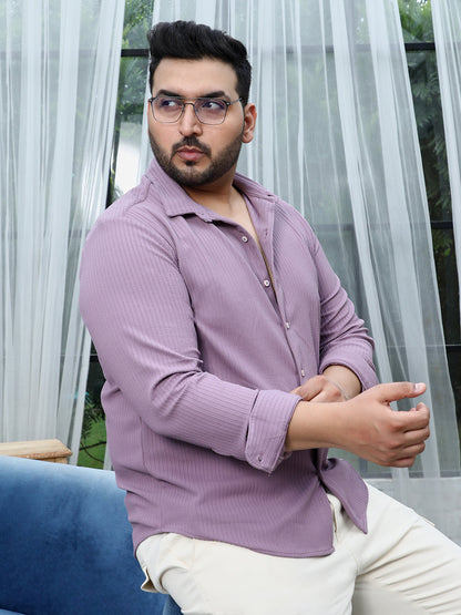 Stripe-Creased Shirt