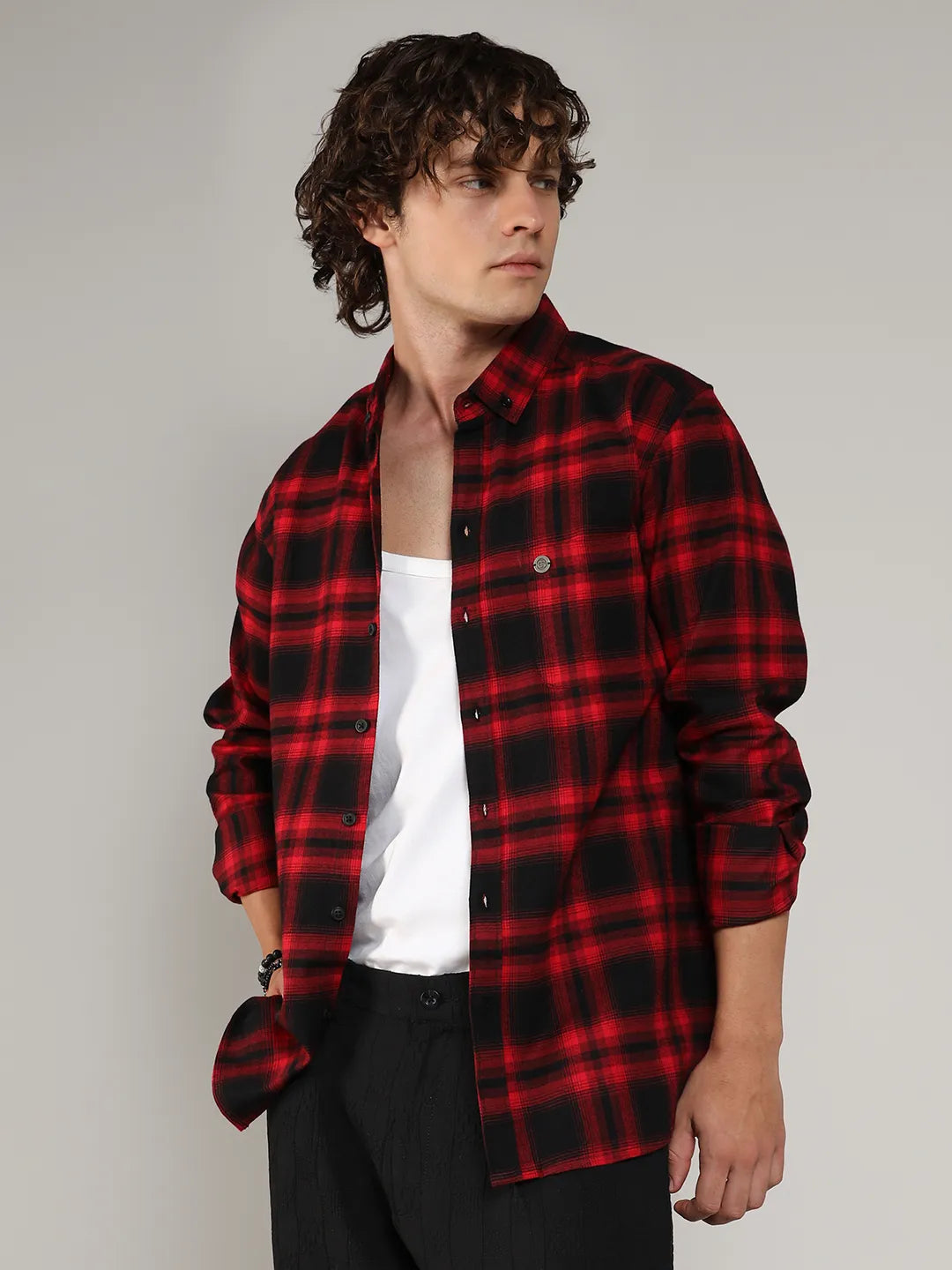 Brushed Buffalo Check Shirt