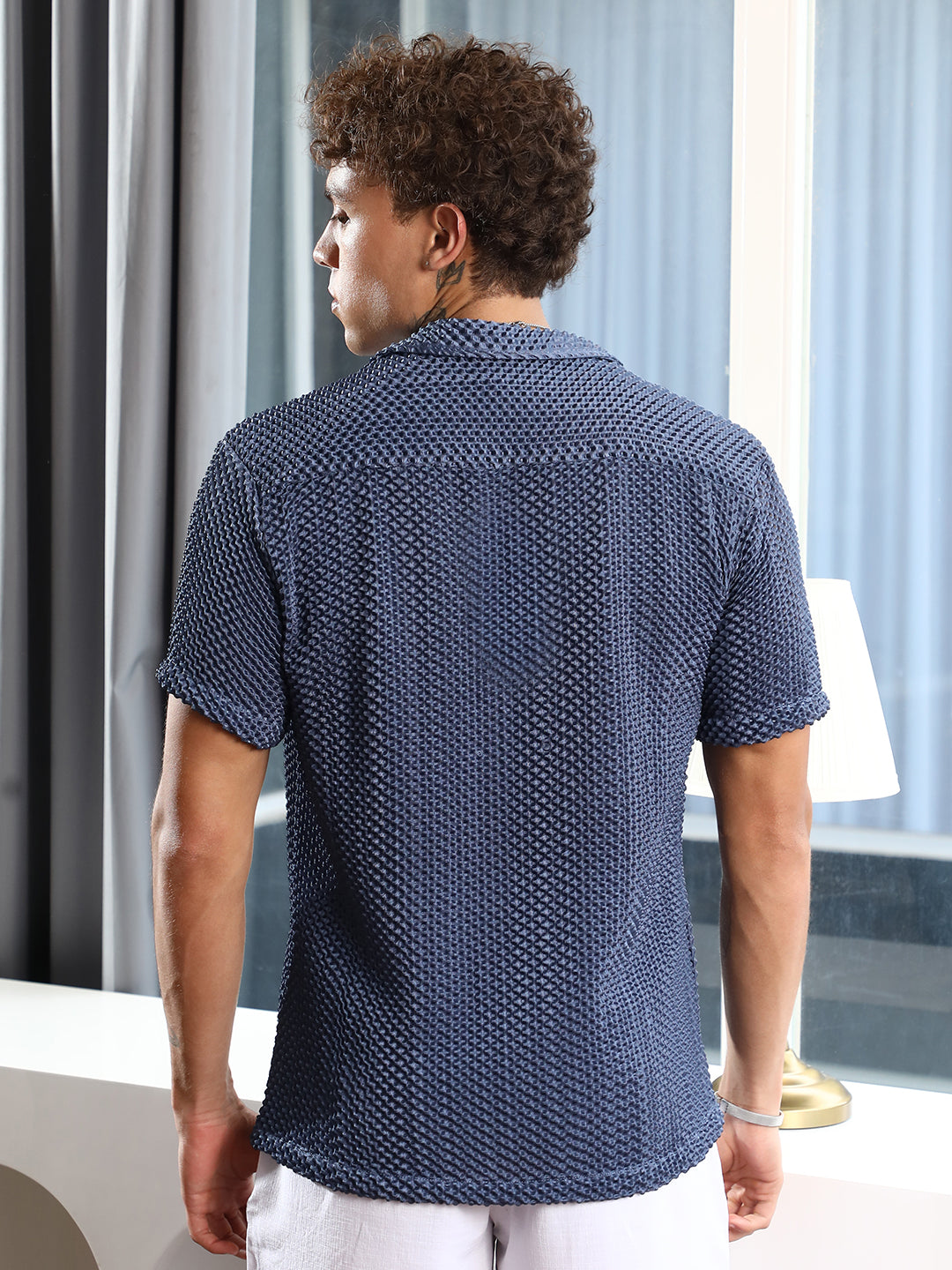 Puffy-Textured Shirt