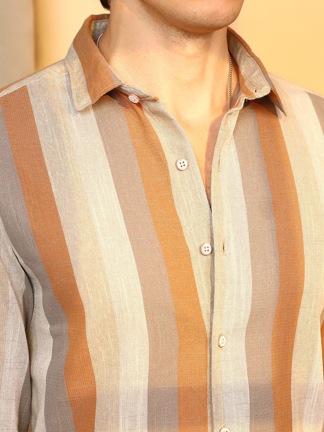Block-Striped Shirt