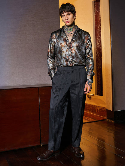 Metallic-Pigment Shirt