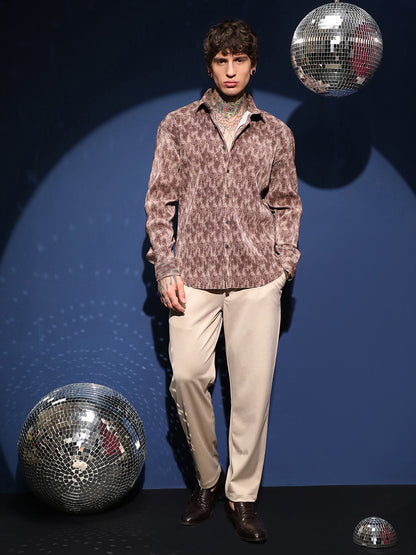 Faded Corduroy Relaxed Shirt