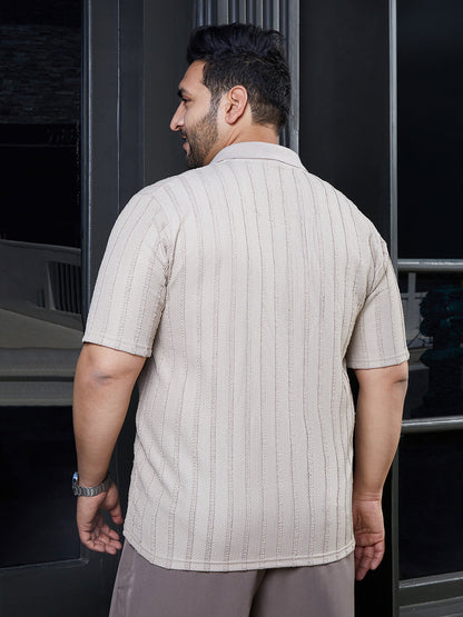 Wicker-Tactile Polo T-Shirt