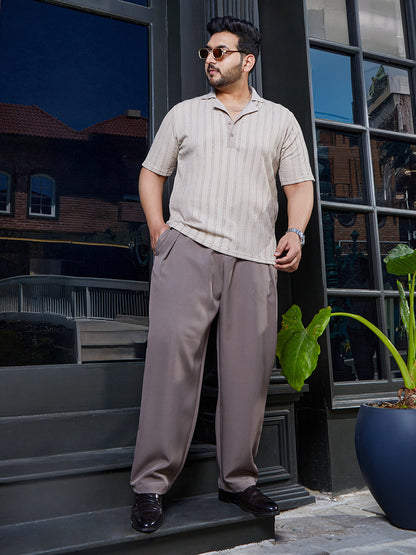 Wicker-Tactile Polo T-Shirt