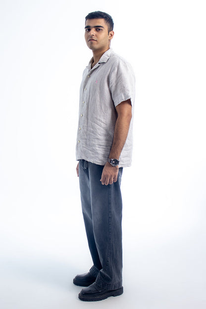 Metro Comfort Loose Jeans: Cast Iron Grey