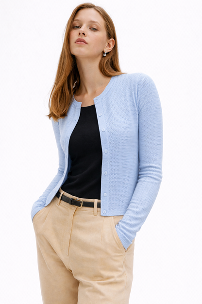 Daylight Cardigan Top - Blue