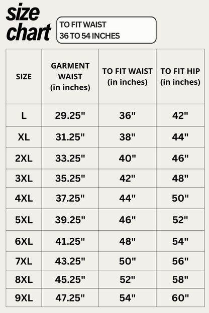 Plus Size Black Tummy Shaper Flare Pants