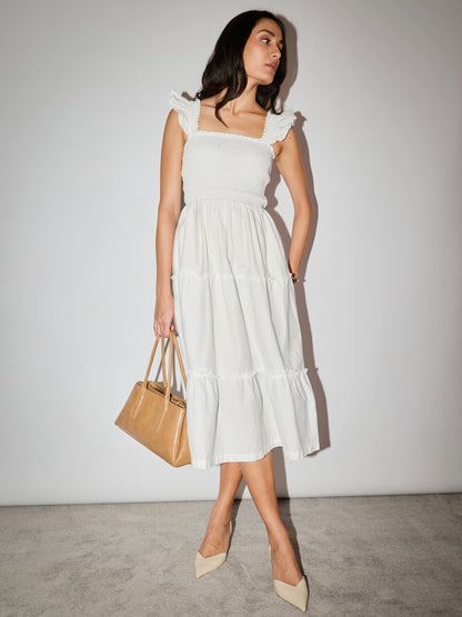 Nolita Cotton Frill Dress