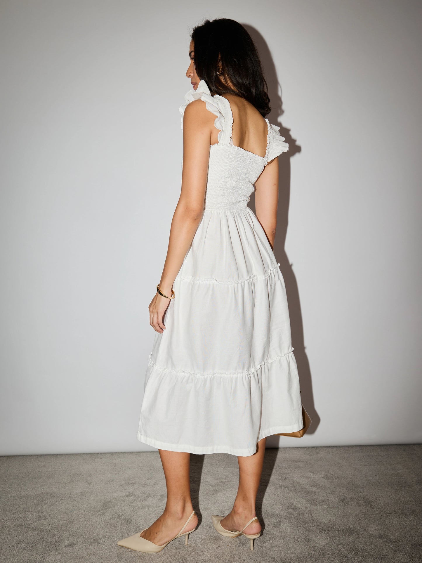 Nolita Cotton Frill Dress