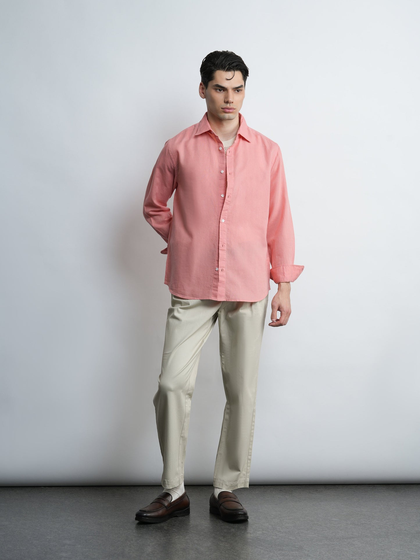 Cove Linen Relaxed - Salmon