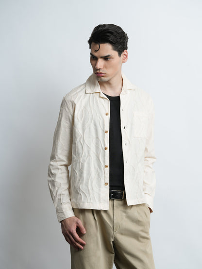 The Lennox Jacquard Shacket