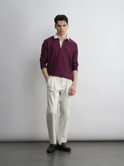 Rugby Polo - Merlot