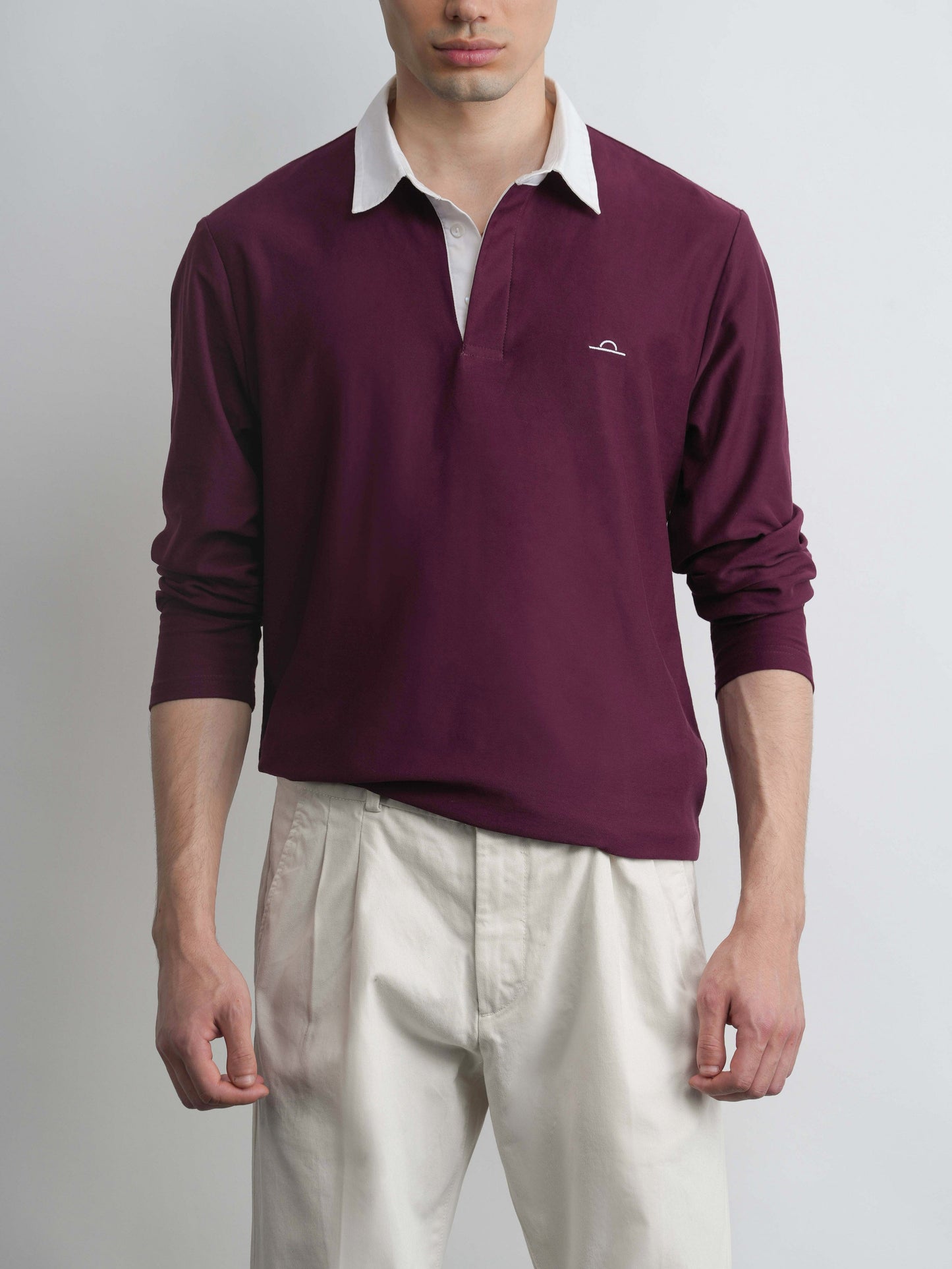 Rugby Polo - Merlot