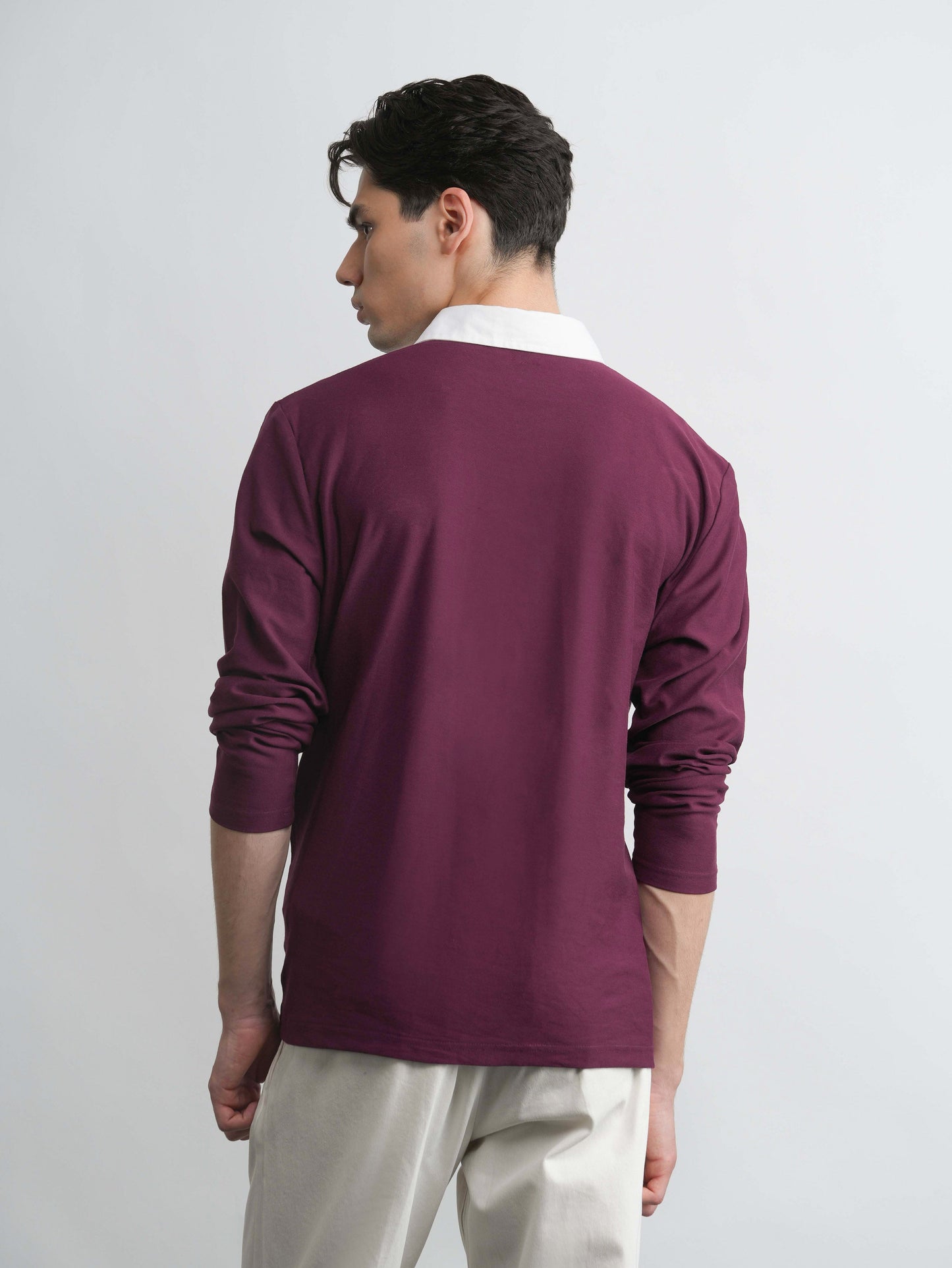 Rugby Polo - Merlot