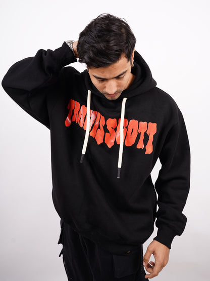 Travis Scott: Utopia Cartoon Art Heavyweight Baggy Hoodie For Men and Women