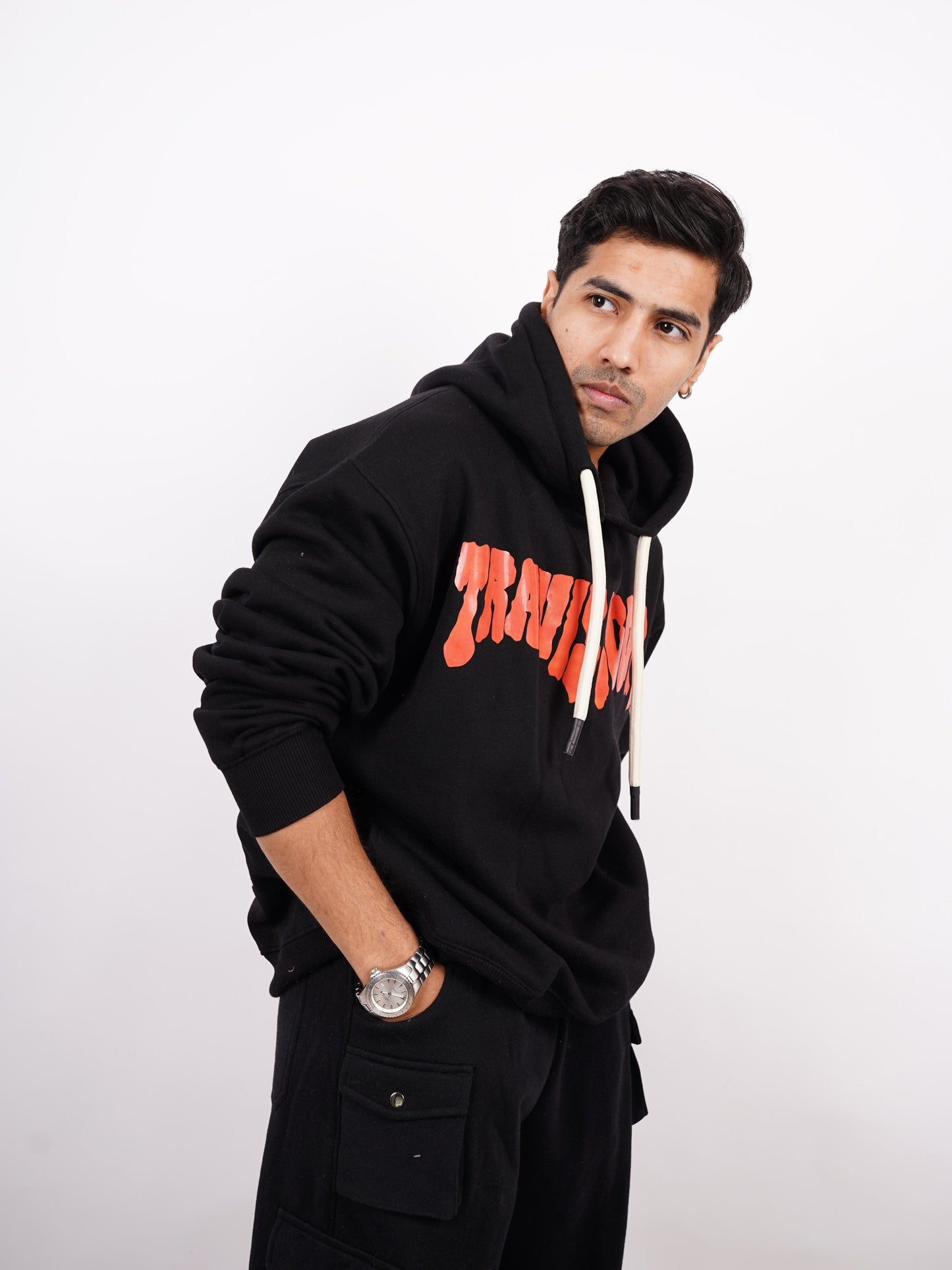 Travis Scott: Utopia Cartoon Art Heavyweight Baggy Hoodie For Men and Women