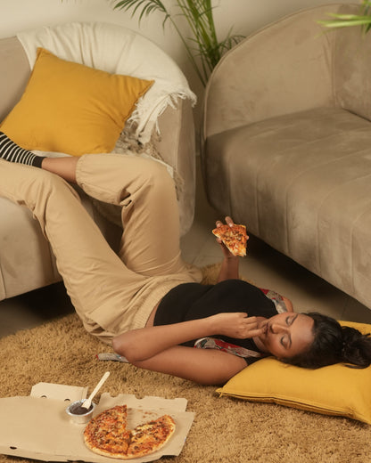 Cuddle Up Joggers in Sugar Cookie Beige