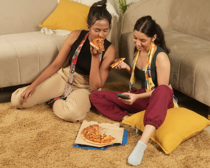 Cuddle Up Joggers in Cranberry Red