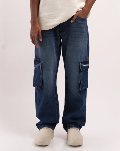 Six Pocket Ink Blue Denim