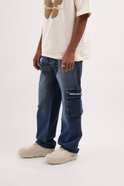 Six Pocket Ink Blue Denim