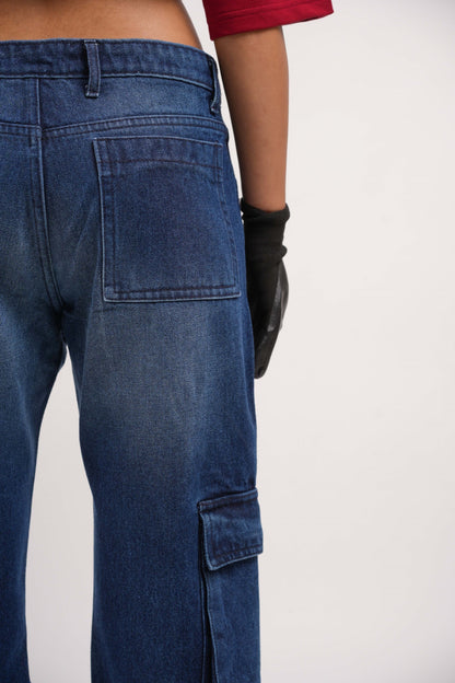 Six Pocket Ink Blue Denim