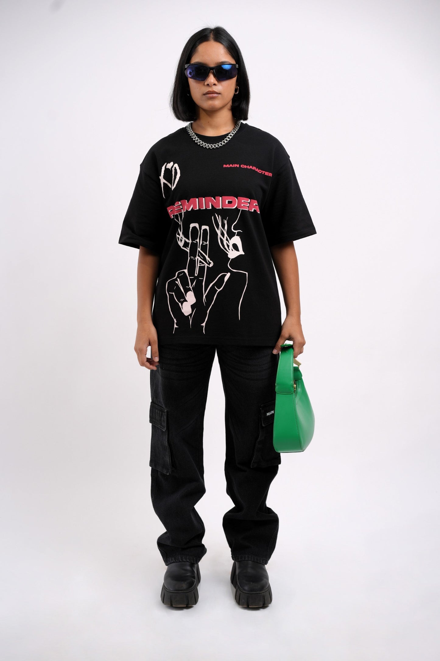 Six Pocket Muted Black Denim