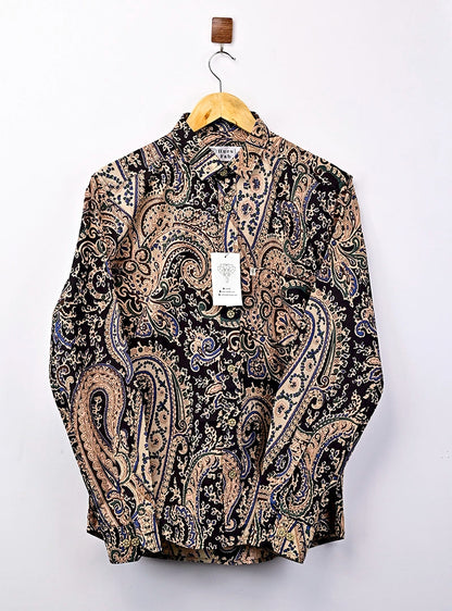 Black Mafia Style Full Sleeves Shirt