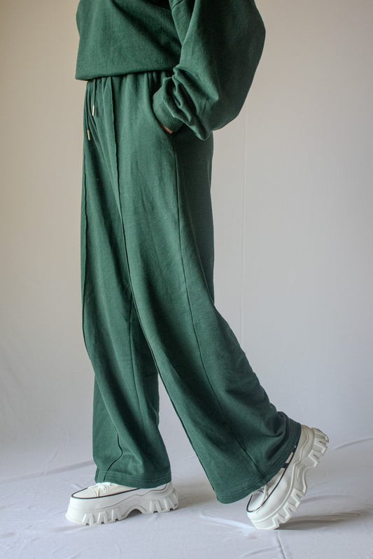 Sweatpants In Forest Green