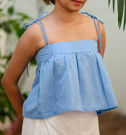 Blueberry Noodle-Strap Top