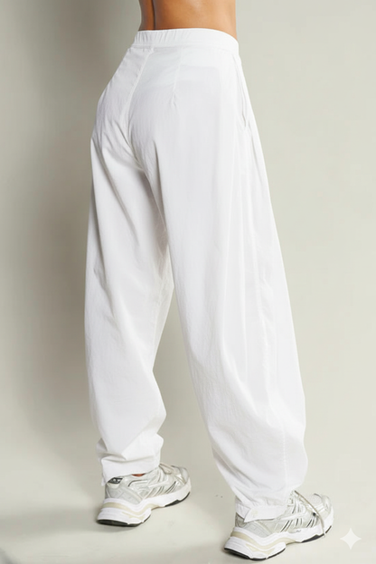 Drift Tech Parachute Pants - White