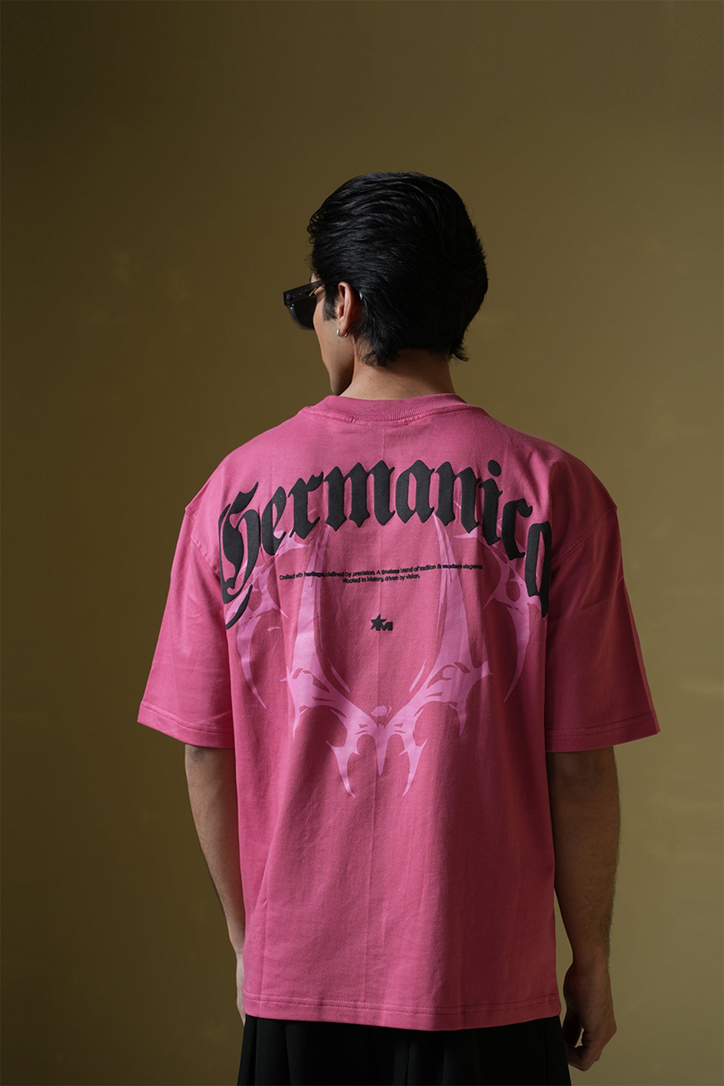 Germanica Pink Oversized T-Shirt