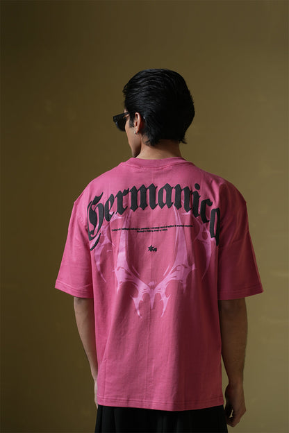 Germanica Pink Oversized T-Shirt