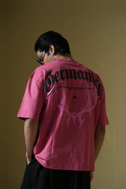 Germanica Pink Oversized T-Shirt