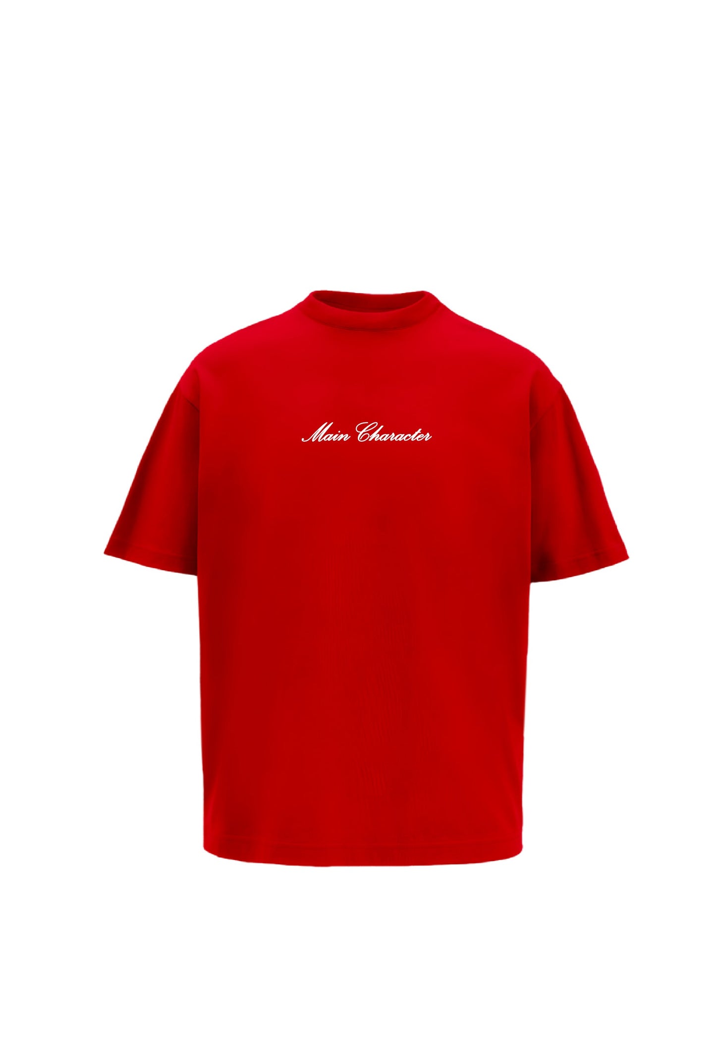 God'S Fav Child Red Oversized T-Shirt