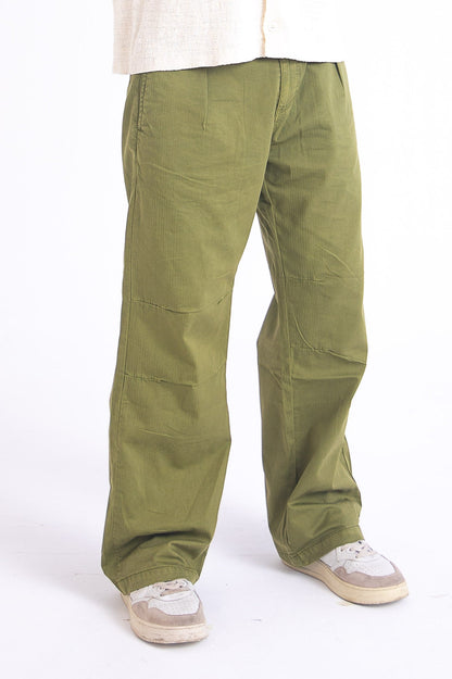 Herringbone Pants: Green
