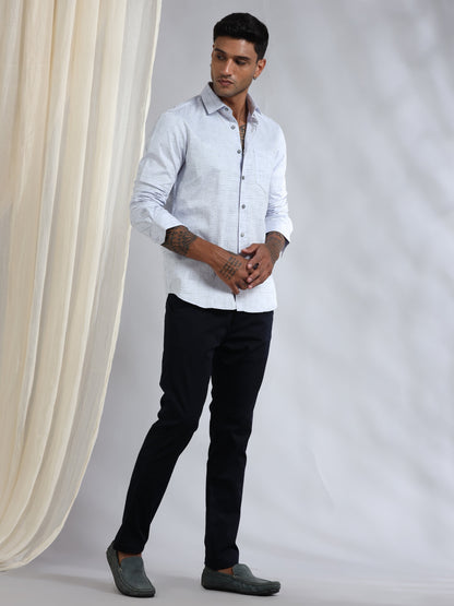 Organic Navy Formal Trouser