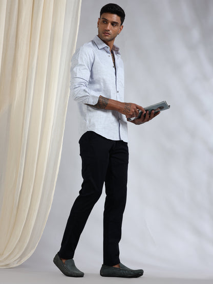 Organic Navy Formal Trouser