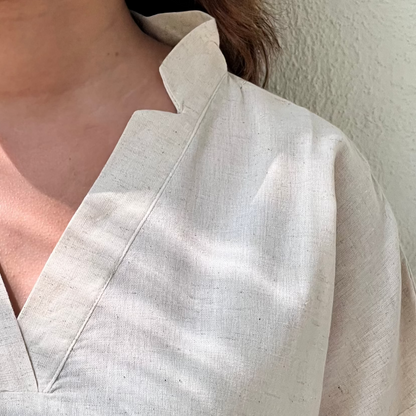 Cream Crumble Crop Top