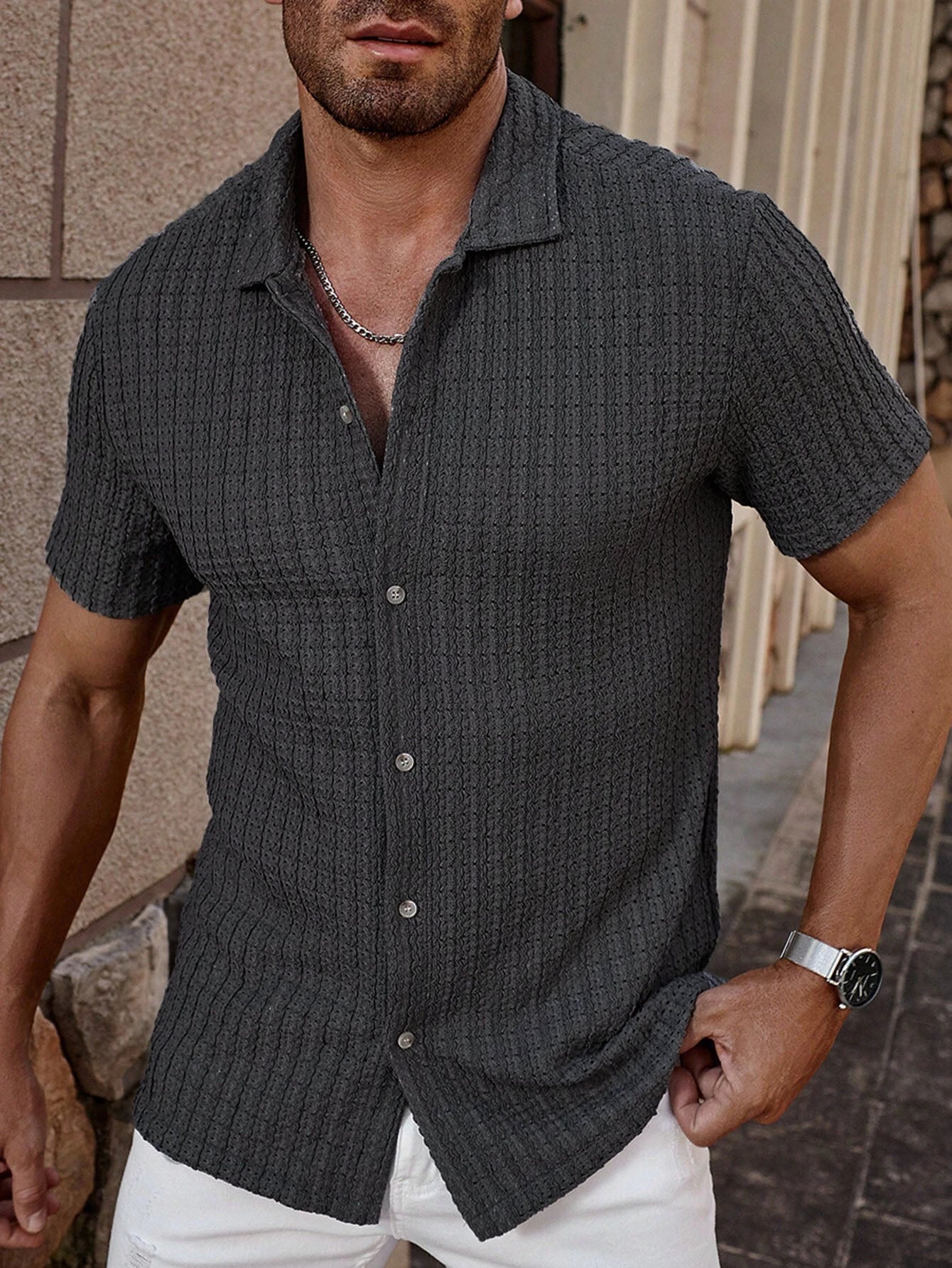 Fresh Flow Textured Shirt