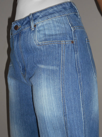 Blue Crush Slub Skater Fit Jeans