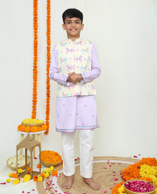 Shahi Ghoda Bandi, Kurta Pyjama set