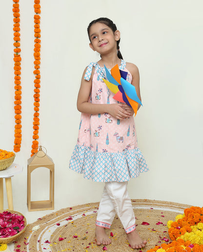 Masti Ki Jodi Dual Kurta and Dress set
