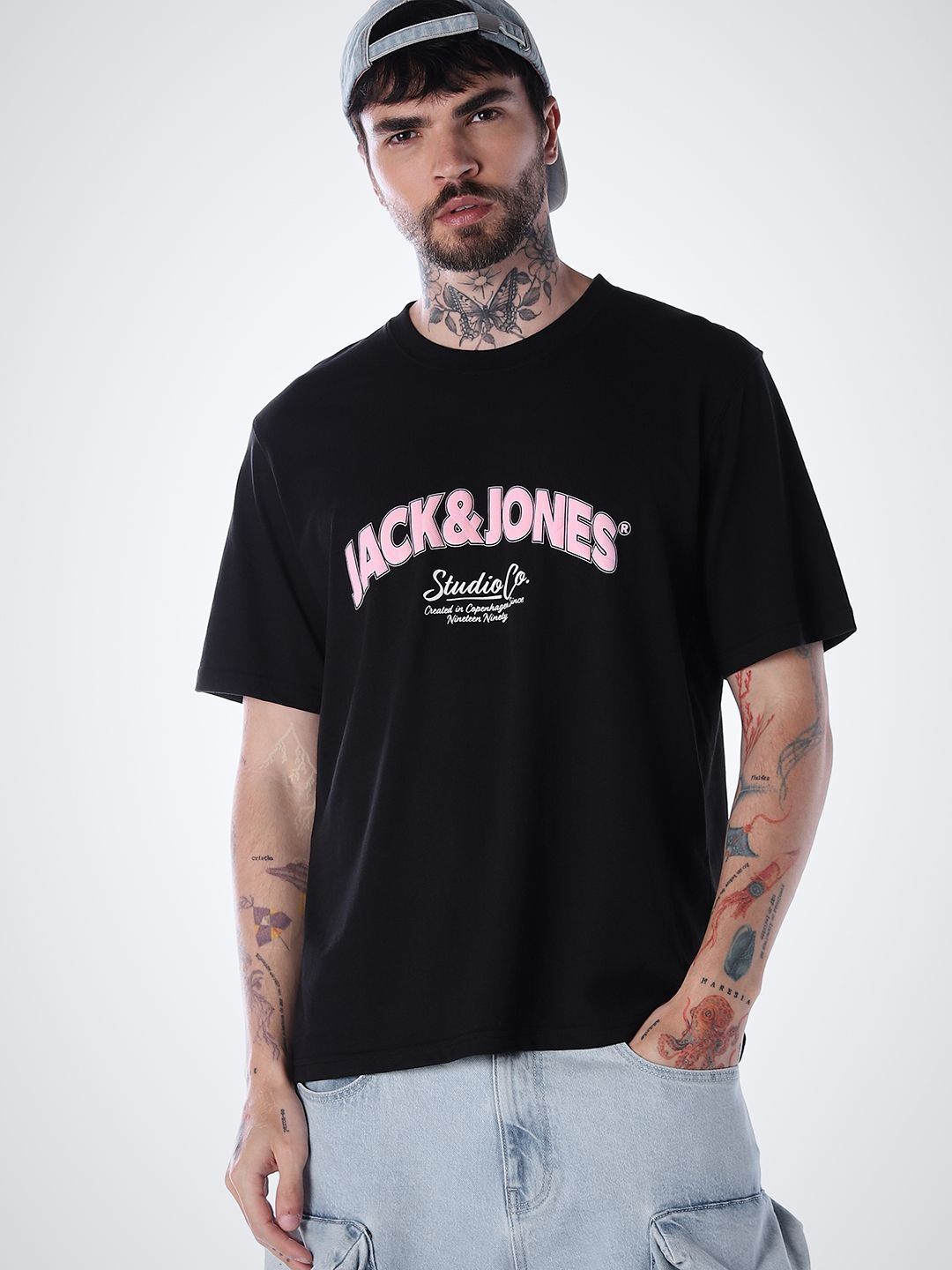 Brand Logo Printed T-shirt