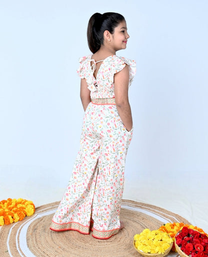 Surili Bulbul Palazzo and crop top