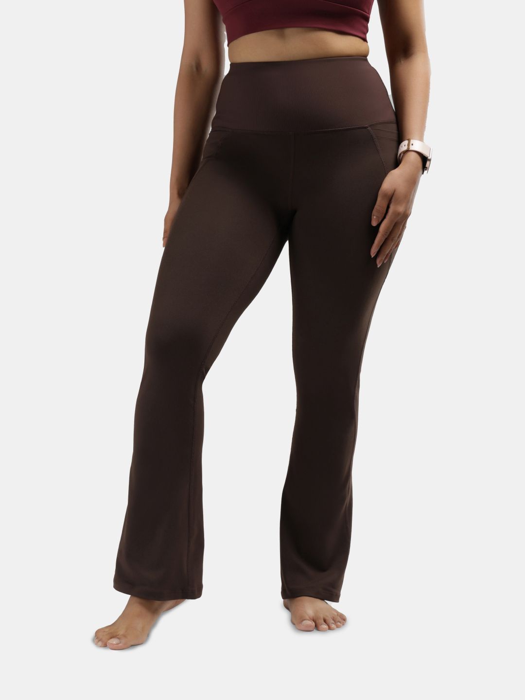 Women High Waist The Ultimate Flare Track Pants - Regular