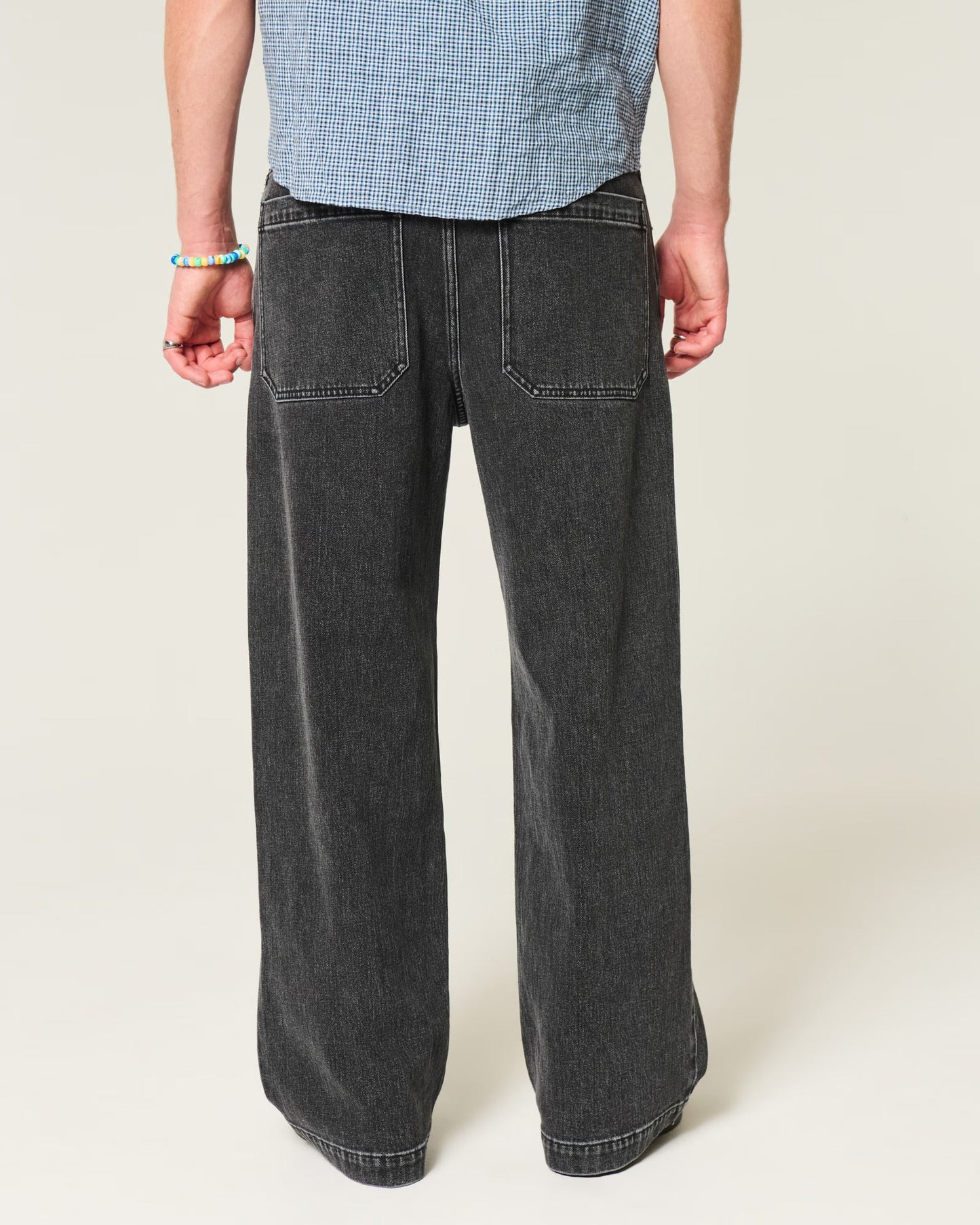 Concrete Wave Loose Straight Fit Jeans