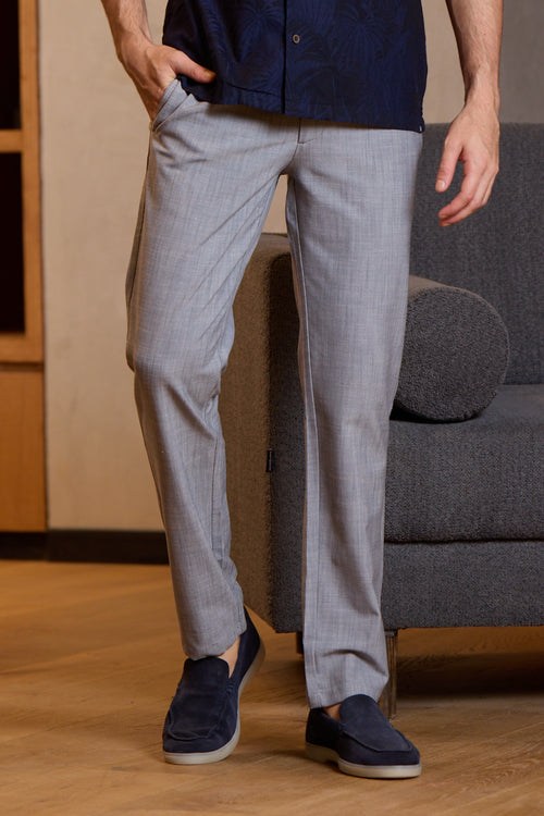 Smart Fit Monument Grey Kai Trouser