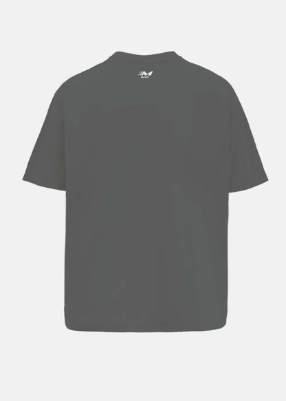 Overseas Smokey Grey Oversized T-Shirt