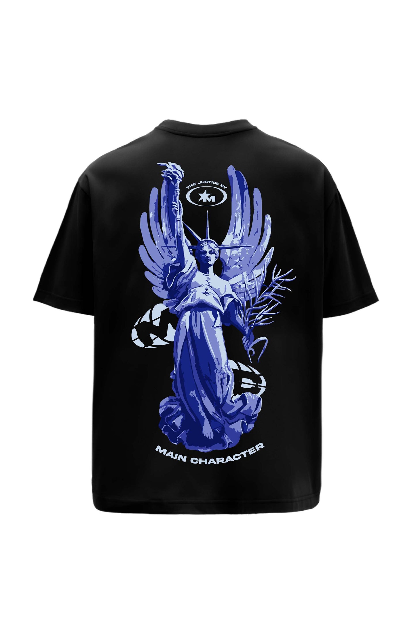 The Justice Black Oversized T-Shirt